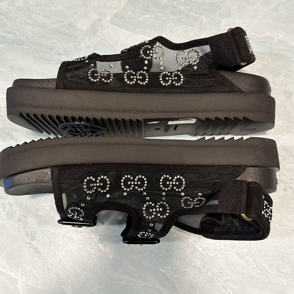 Gucci Dad Style Sandal w/ Crystals Size 8.5 - Picture 10 of 13